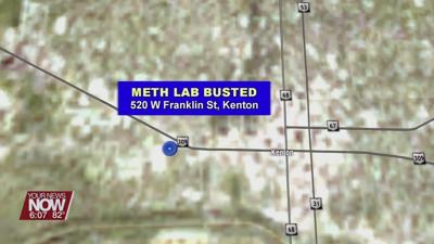 Meth lab busted in Kenton