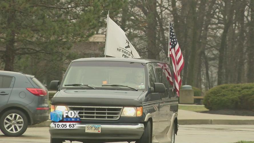 Minnesota man reaches Allen County on cross country trek to support veterans