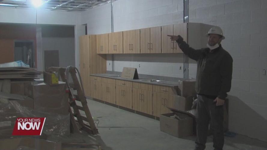 Elida Board of Education tours new elementary school construction
