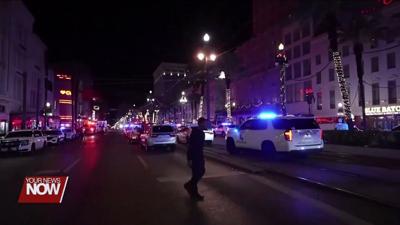 10 people killed and dozens more injured after a pickup drives into a crowd in New Orleans