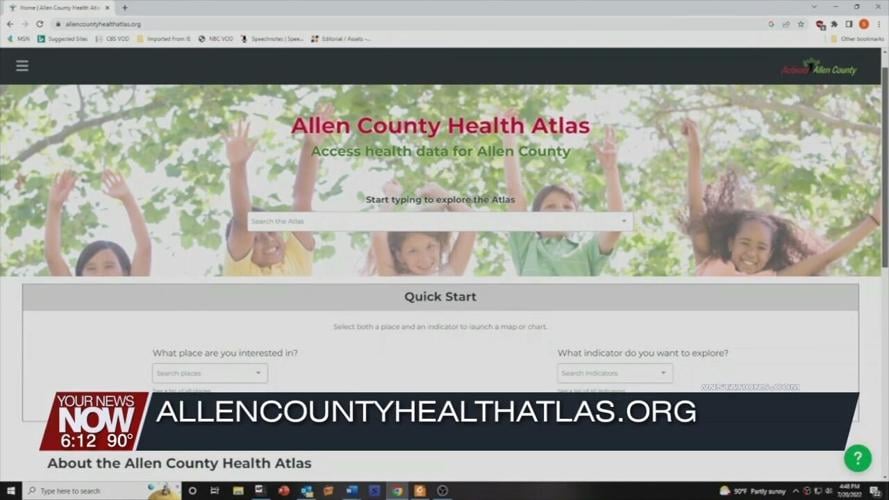 Health Atlas offering collected data and other information to Allen County residents