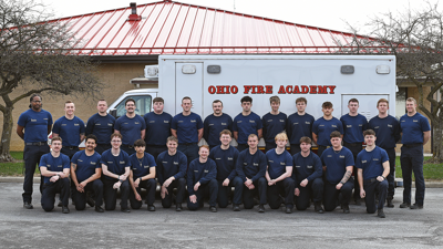 Ohio Fire Academy celebrates newest class of EMT graduates
