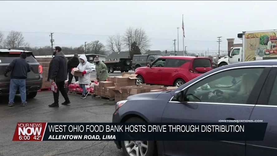 West Ohio Food Bank serves hundreds of families at Allentown Road distribution