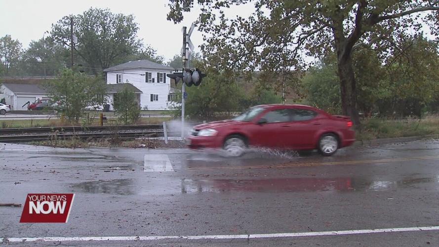 County officials advise drivers to be safe around flooded roads