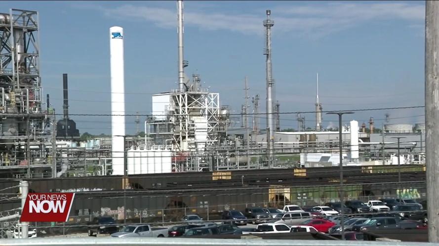 Gasoline Vapor Under Control and Monitored by Fire Department at Lima Refinery