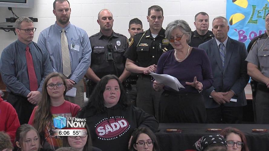 ACSCC and Allen East SADD urging people to Click It or Ticket 1.jpg