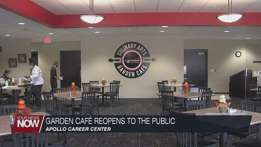 Student operated Garden Café at Apollo Career Center reopens
