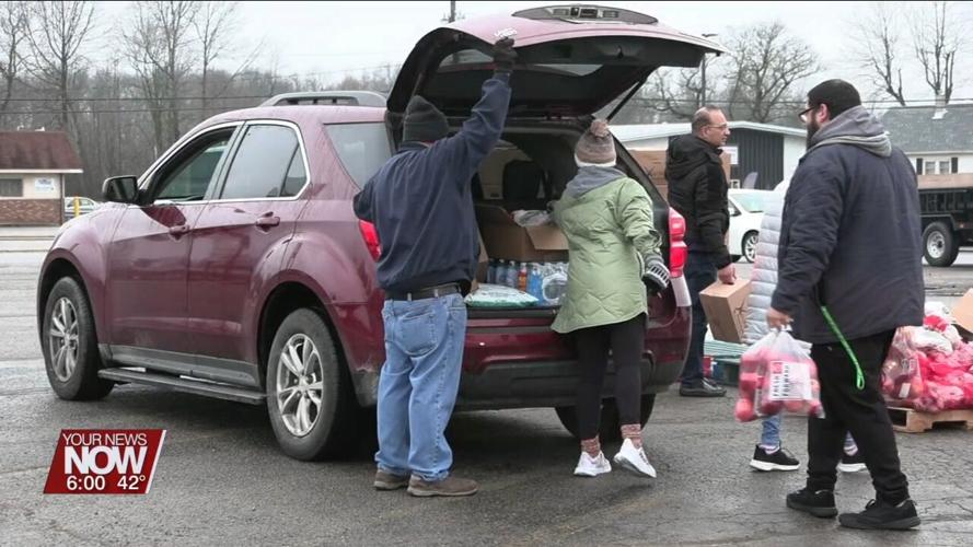 West Ohio Food Bank serves hundreds of families at Allentown Road distribution