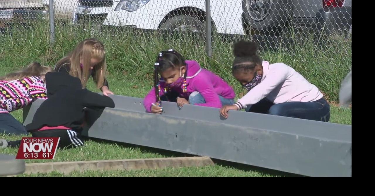 Elida Elementary students leave their "mark" on new school News