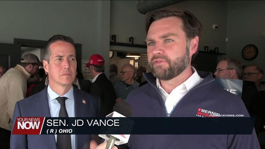 Bernie Moreno campaigns in Ottawa ahead of election