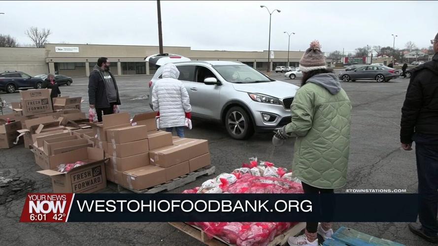 West Ohio Food Bank serves hundreds of families at Allentown Road distribution