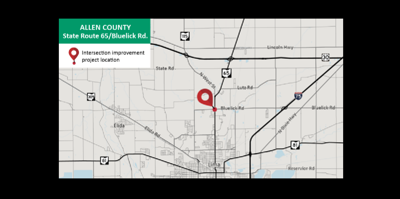 ODOT to host public meeting for an intersection improvement project at State Route 65 and Bluelick Road