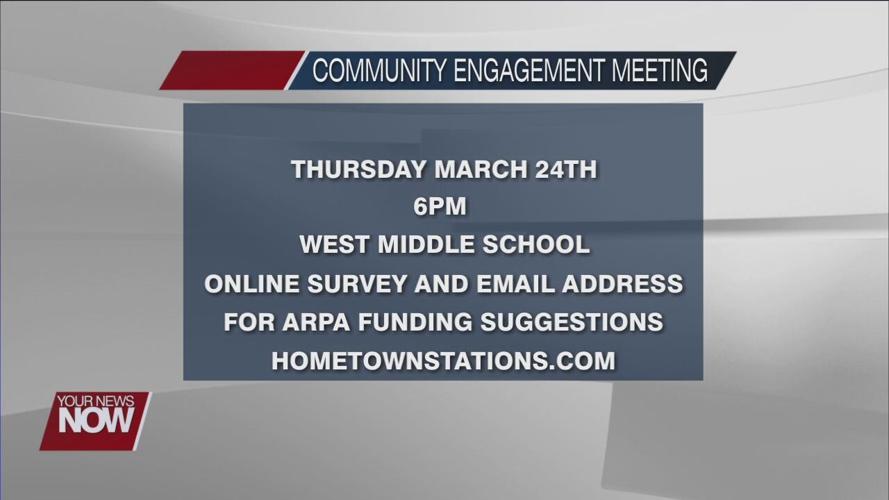 A 4th Community Engagement Meeting set for Thursday night