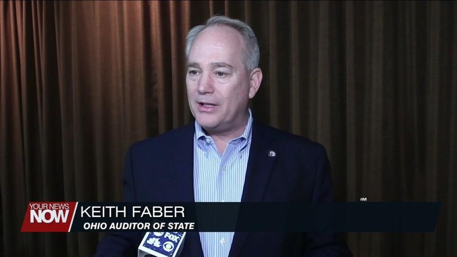 State Auditor Keith Faber speaks at the Allen County Republican Luncheon