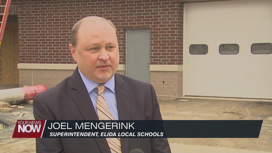 Elida Board of Education tours new elementary school construction