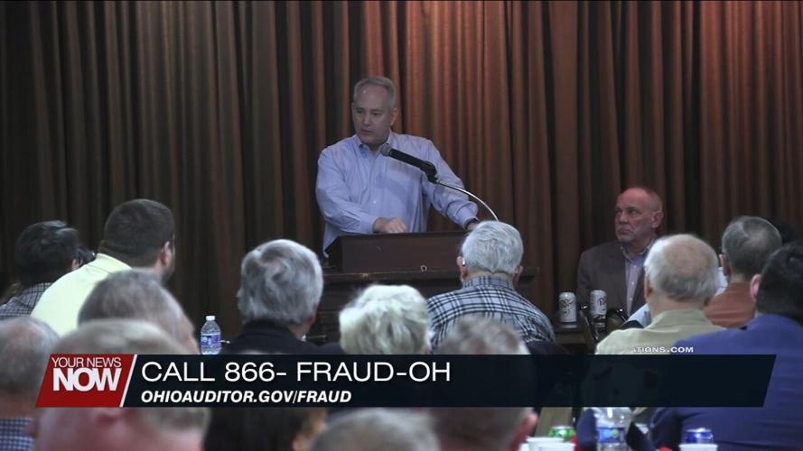 State Auditor Keith Faber speaks at the Allen County Republican Luncheon