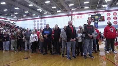 Lima Senior High School celebrates 70th anniversary at home basketball game