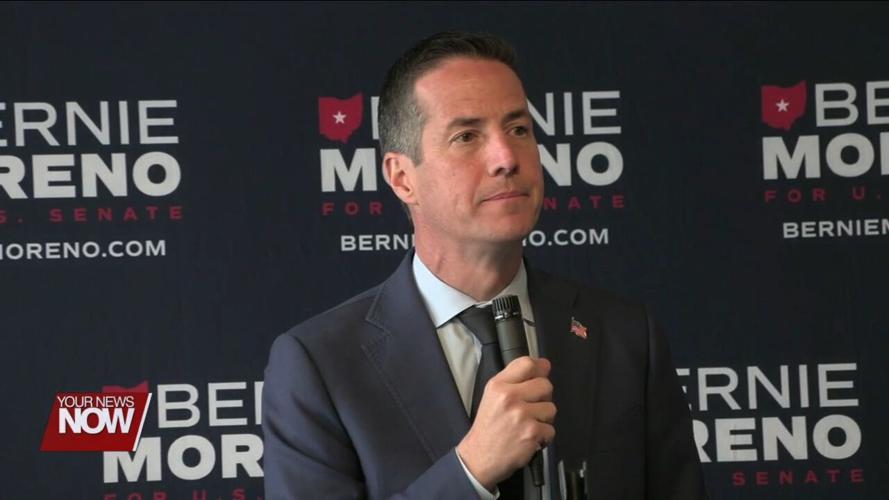 Bernie Moreno campaigns in Ottawa ahead of election