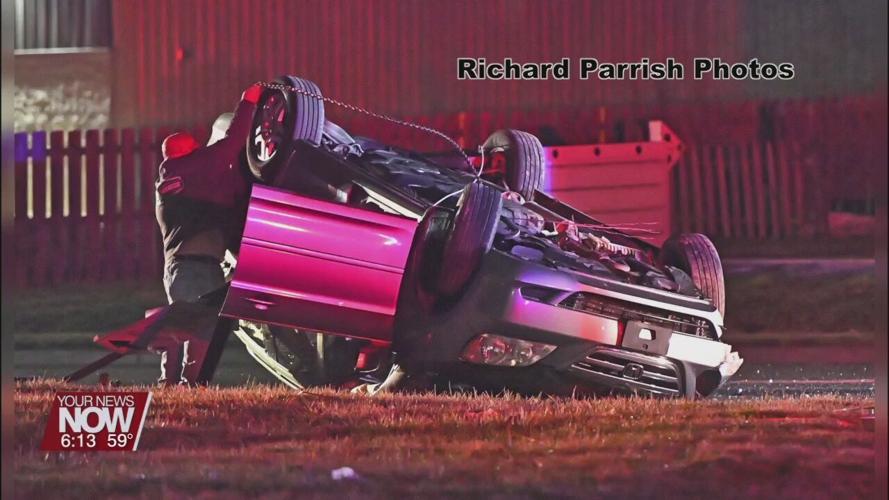 Car crash causes power outages in Lima