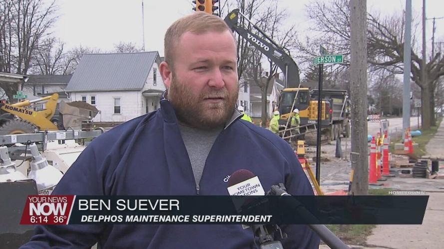 Delphos Fifth Street project replacing old waterlines