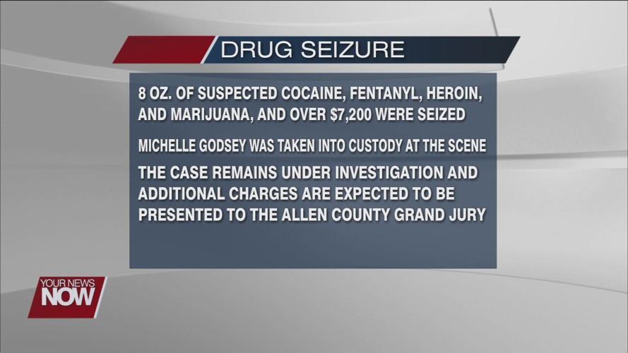 Allen County Sheriff's Office and task force seize large amount of narcotics