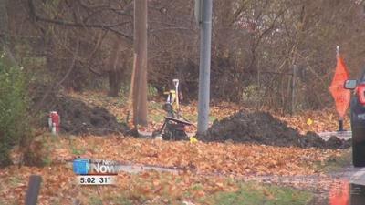 Gas Leak shuts down part of North Shore Drive