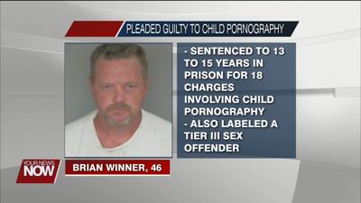 A Celina man gets 13 to 15 years in prison for child pornography charges
