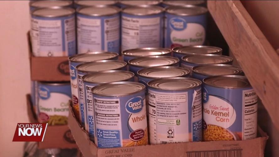 Heir Force Community School Food Drive collects over 5,000 canned goods for donation