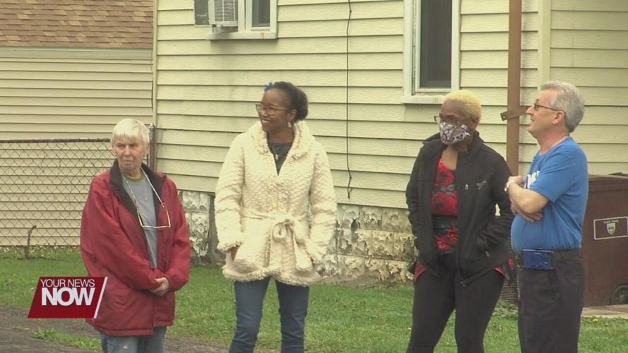 Autumn Swanson discusses housing at press conference