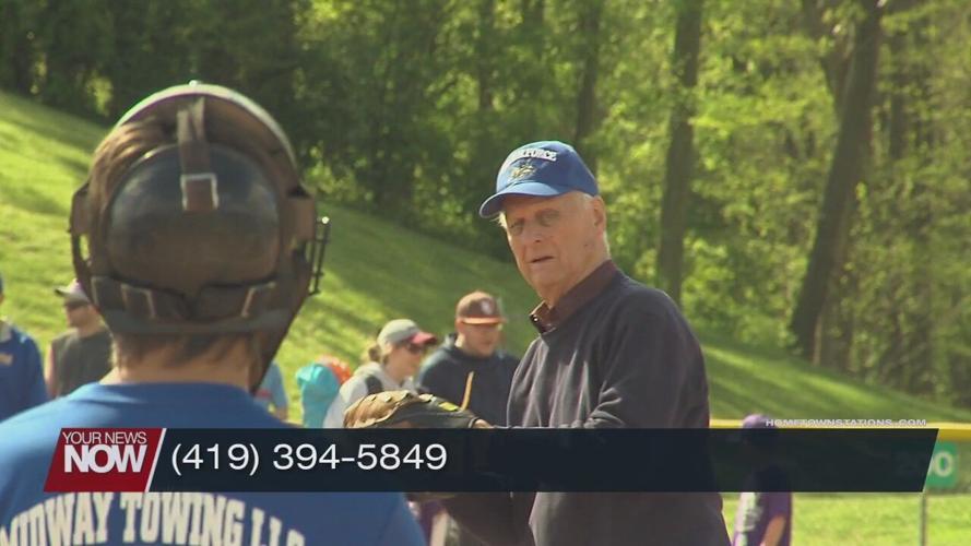 St. Marys VFW Post 9289 donates flag pole to little league
