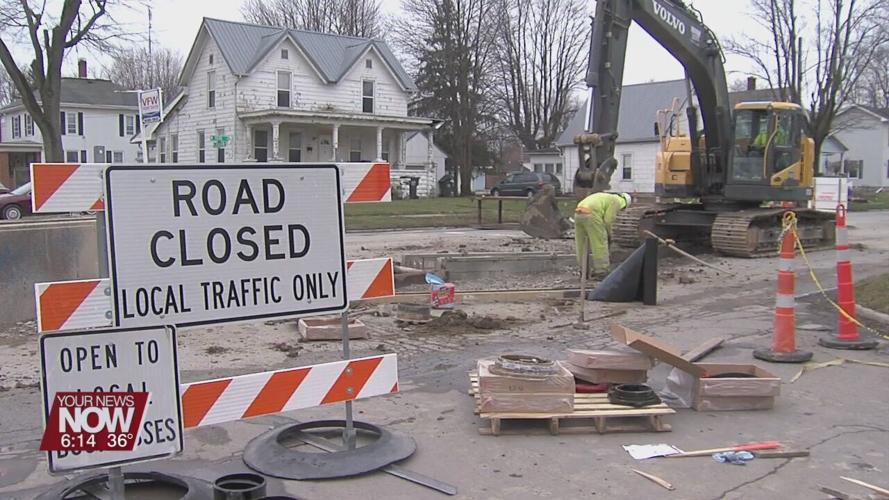 Delphos Fifth Street project replacing old waterlines