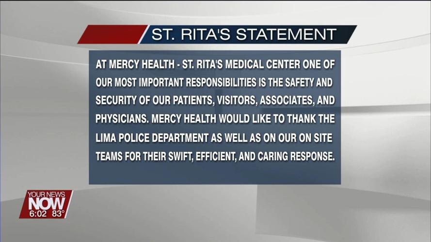 Anonymous call about an alleged bomb at Mercy Health-St. Rita's found not credible after sweep by law enforcement