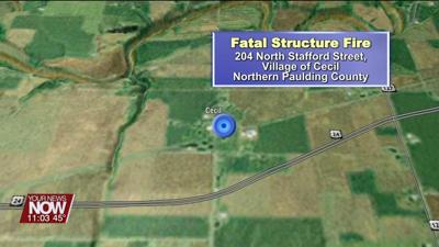 One person dead after mobile home fire in Village of Cecil in Paulding County.jpg
