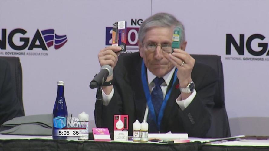 U.S. Governors talk about ways to stop young people from vaping