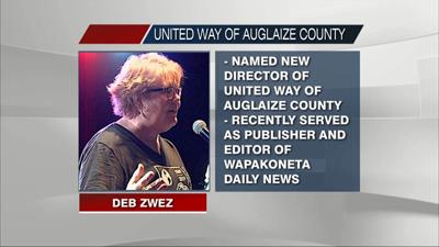 United Way of Auglaize County names Deb Zwez as new executive director