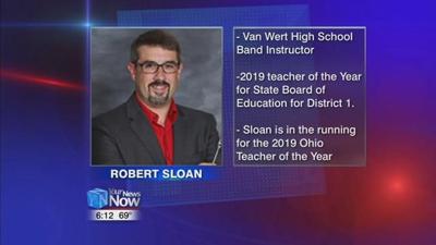 Van Wert Band Director named 2019 Teacher of the Year