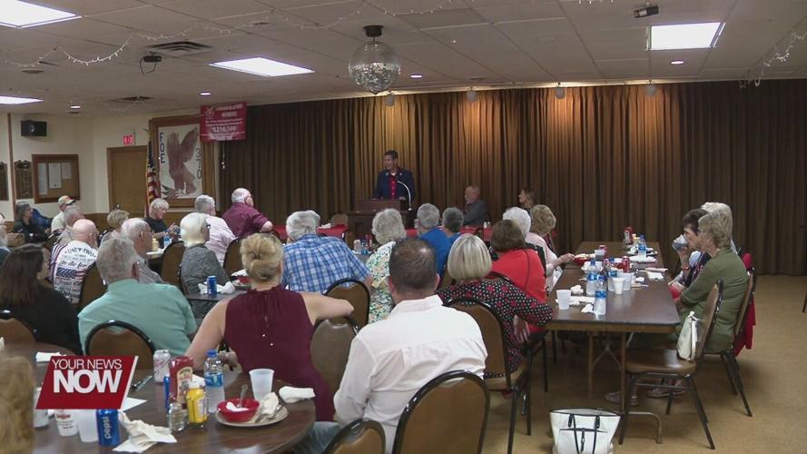 Riedel talks on state legislation at GOP luncheon