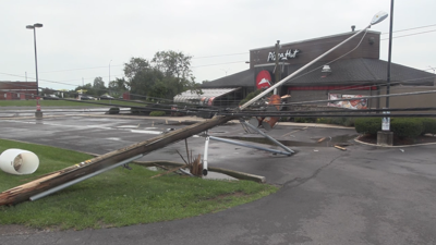 Severe thunderstorm knocks out power citywide in Kenton