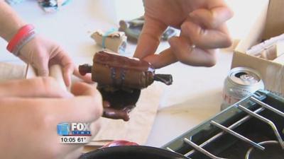 Demonstrations at the fair