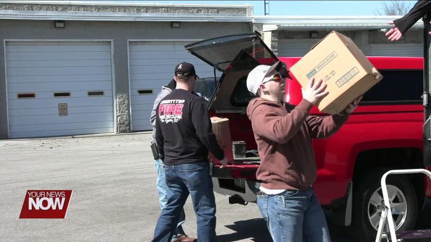 McGuire & Sons Trucking partners with other Findlay businesses and residents to deliver relief