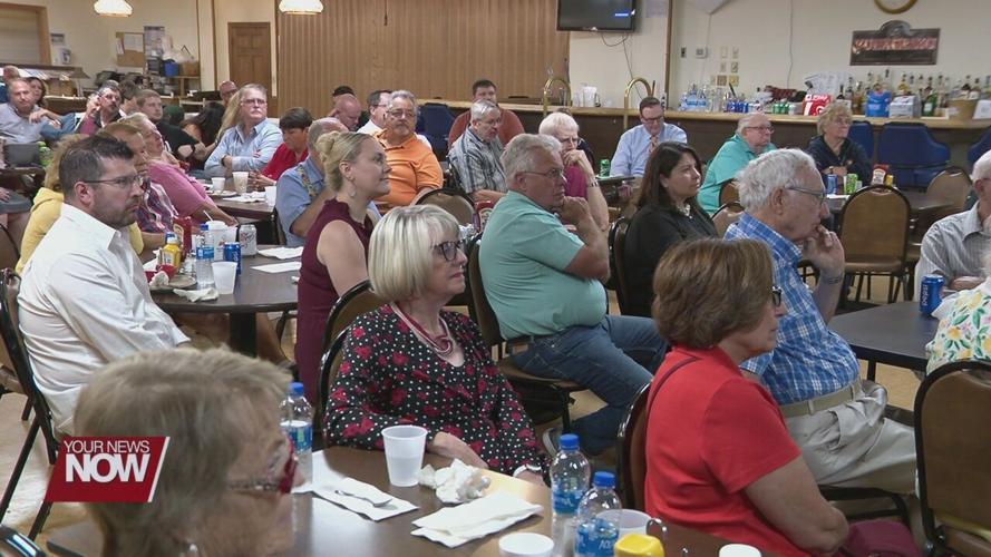 Riedel talks on state legislation at GOP luncheon