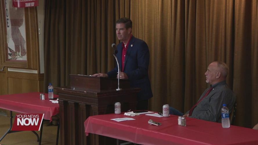 Riedel talks on state legislation at GOP luncheon