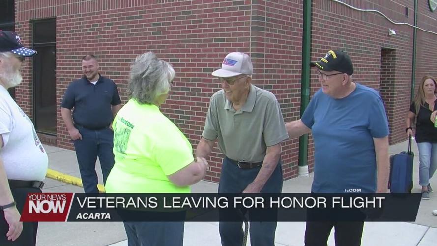 17 veterans leave Lima to take part in Honor Flight Program