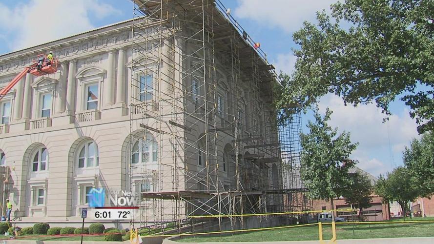 Restorations of Putnam County Courthouse ahead of schedule 2.jpg