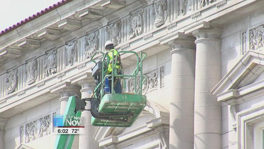 Restorations of Putnam County Courthouse ahead of schedule 1.jpg