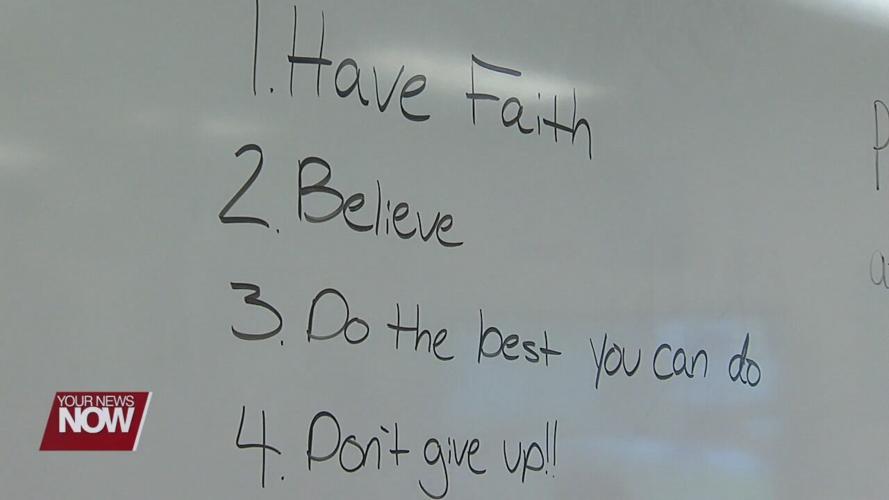 Positive Addiction Week continues with goal setting from professional basketball player