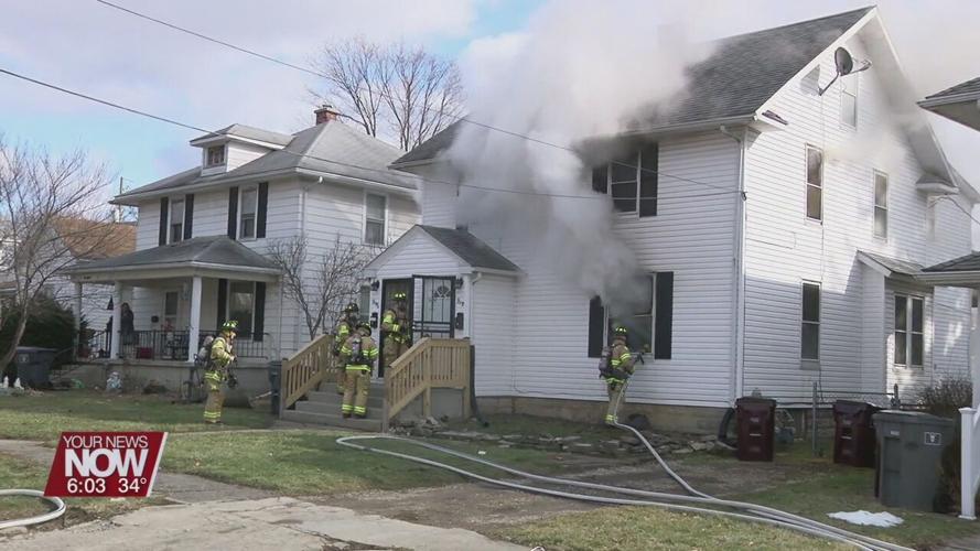 2-alarm fire damages duplex on Lima's west side