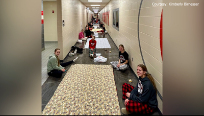 Columbus Grove students donate handmade blankets to pediatric patients