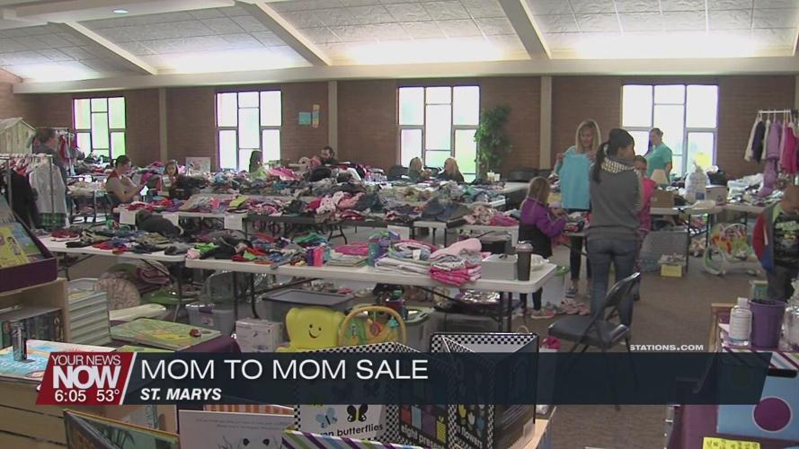 Reaching out to the community with a "mom to mom" sale