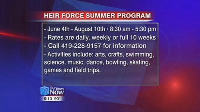 Summer program being offered by Heir Force Academy